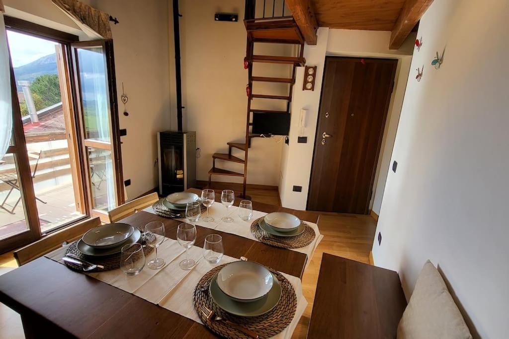 Attico E Super Attico Panoramico Apartment Рока ди Камбио Екстериор снимка
