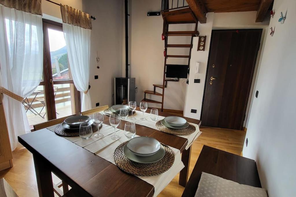 Attico E Super Attico Panoramico Apartment Рока ди Камбио Екстериор снимка